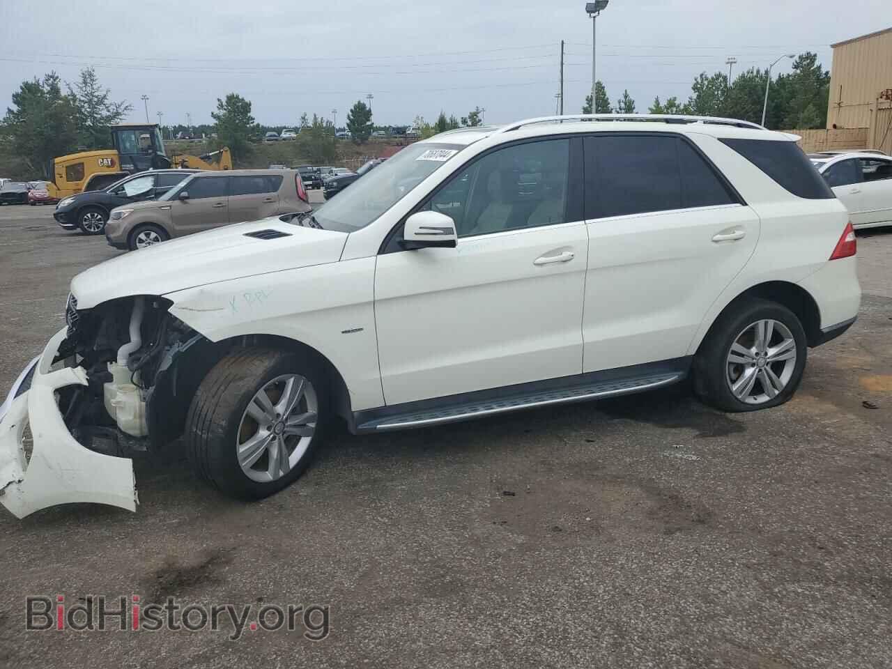 Photo 4JGDA5HB9CA075744 - MERCEDES-BENZ M-CLASS 2012