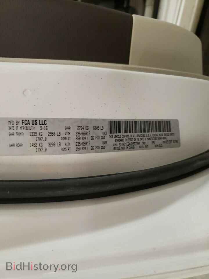2017 CHRYSLER PACIFICA - VIN: 2C4RC1EG4HR577397 - Photo 13