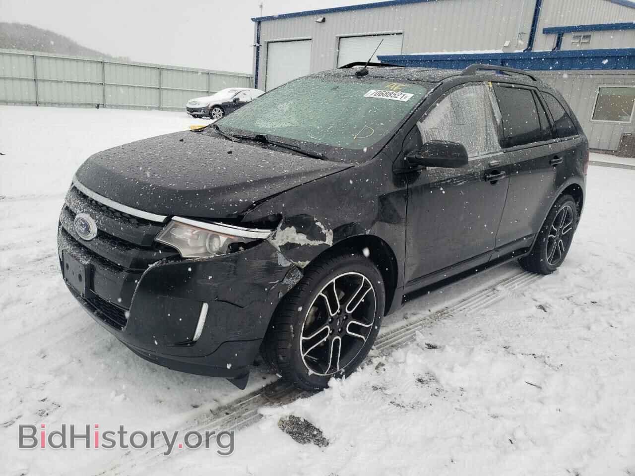 2014 FORD EDGE - VIN: 2FMDK3J91EBB50405 - Фото 2
