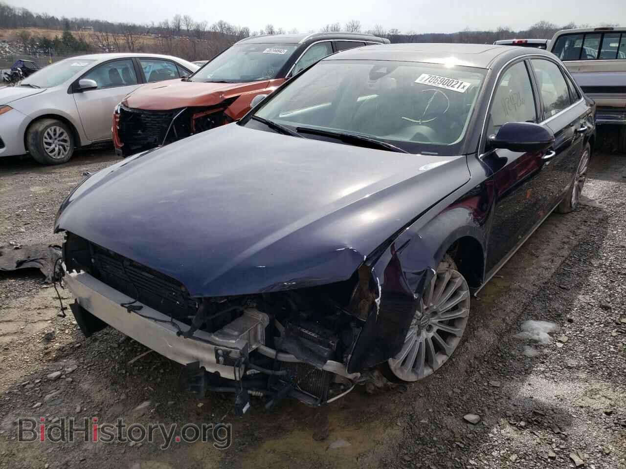 2013 AUDI A8 - VIN: WAUR2AFD1DN027098 - Фото 2