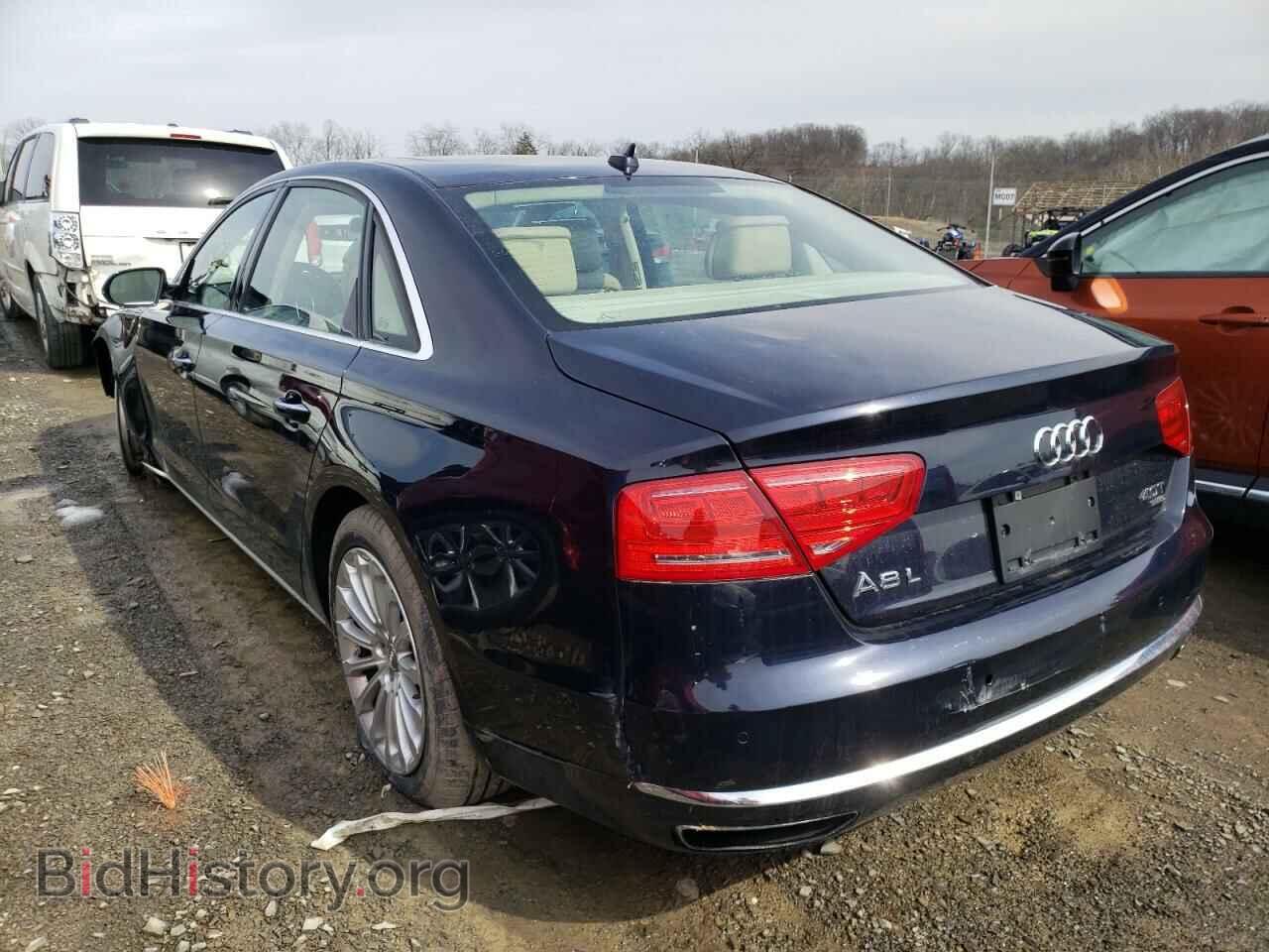2013 AUDI A8 - VIN: WAUR2AFD1DN027098 - Фото 3
