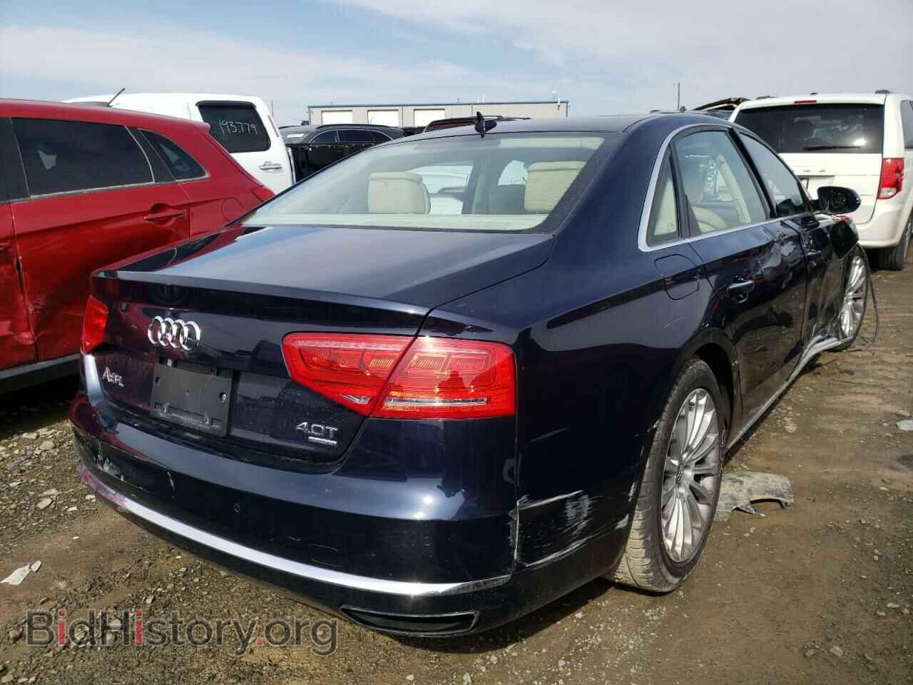 2013 AUDI A8 - VIN: WAUR2AFD1DN027098 - Фото 4