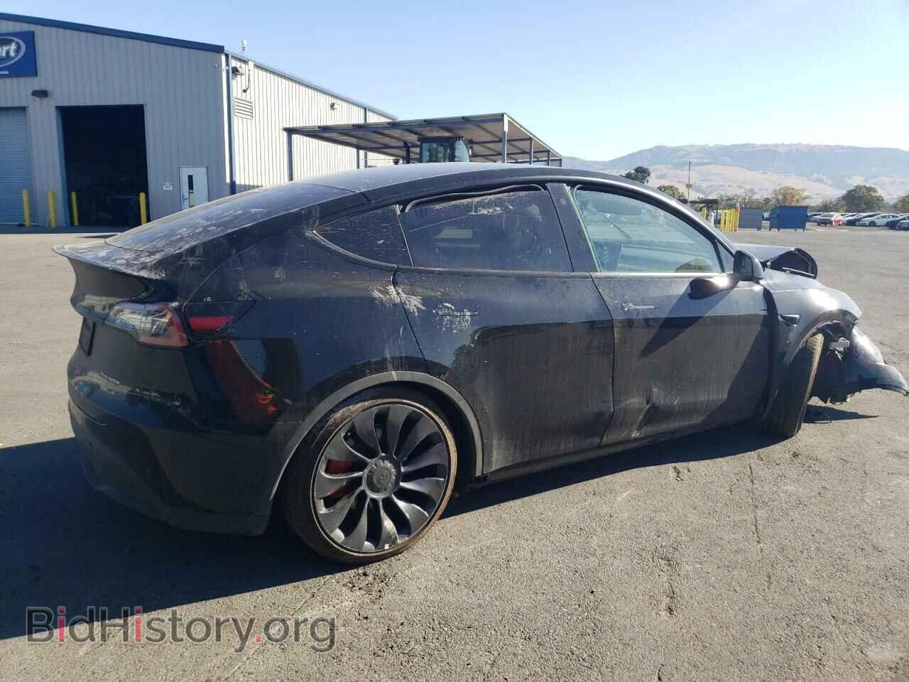 2022 TESLA MODEL Y - VIN: 7SAYGDEF8NF560198 - Фото 3