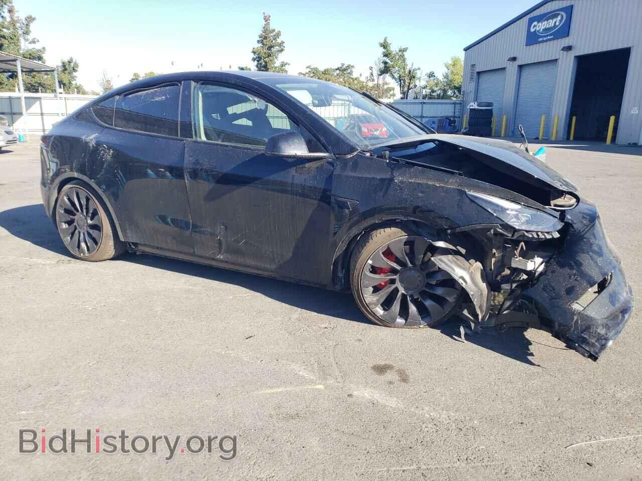 2022 TESLA MODEL Y - VIN: 7SAYGDEF8NF560198 - Фото 4