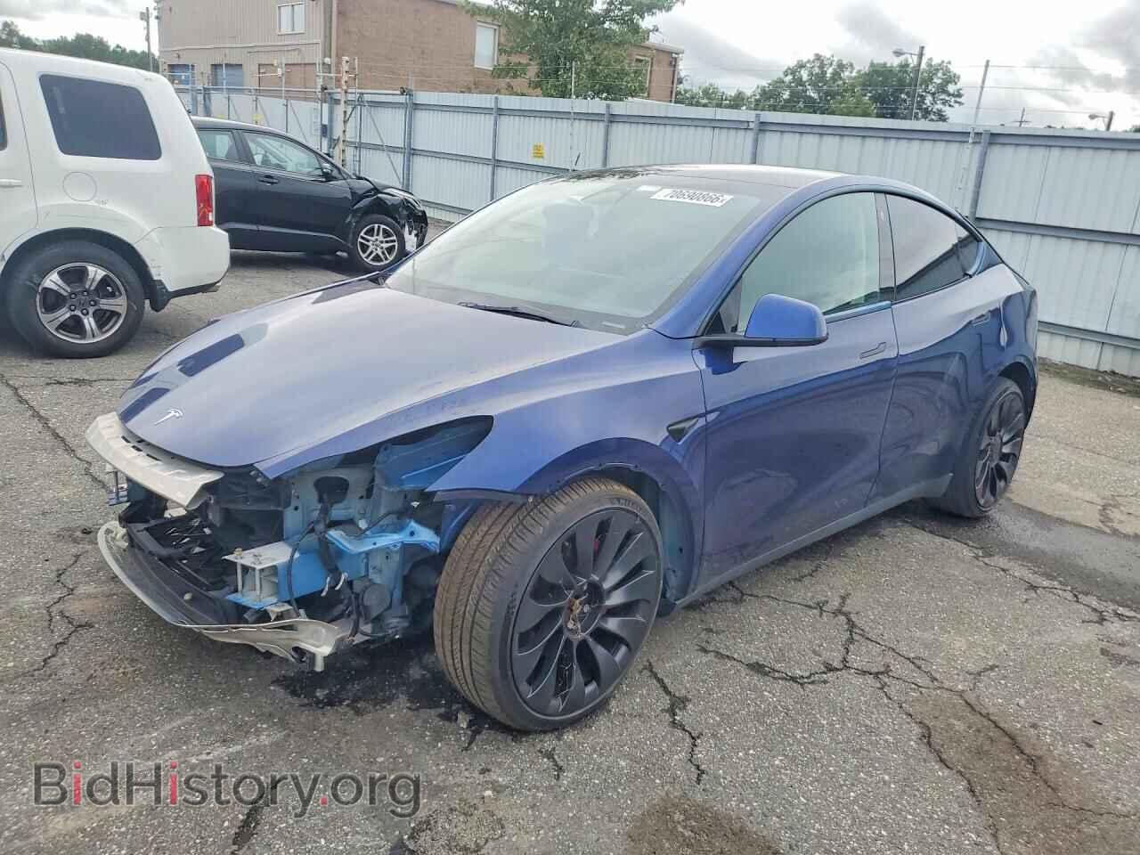 Photo 7SAYGDEF7NF514054 - TESLA MODEL Y 2022