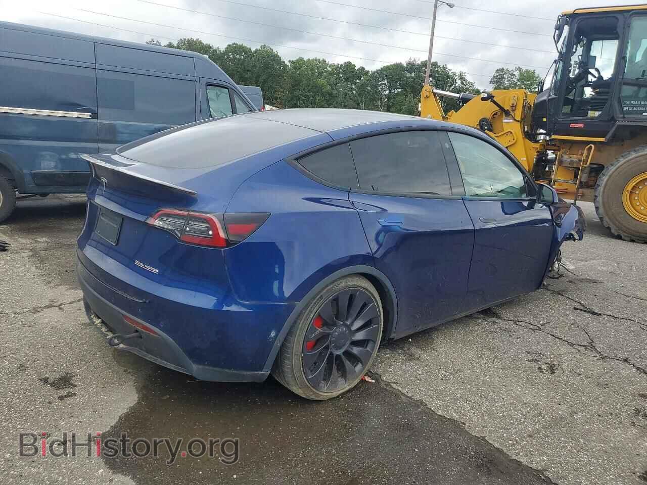 2022 TESLA MODEL Y - VIN: 7SAYGDEF7NF514054 - Фото 3