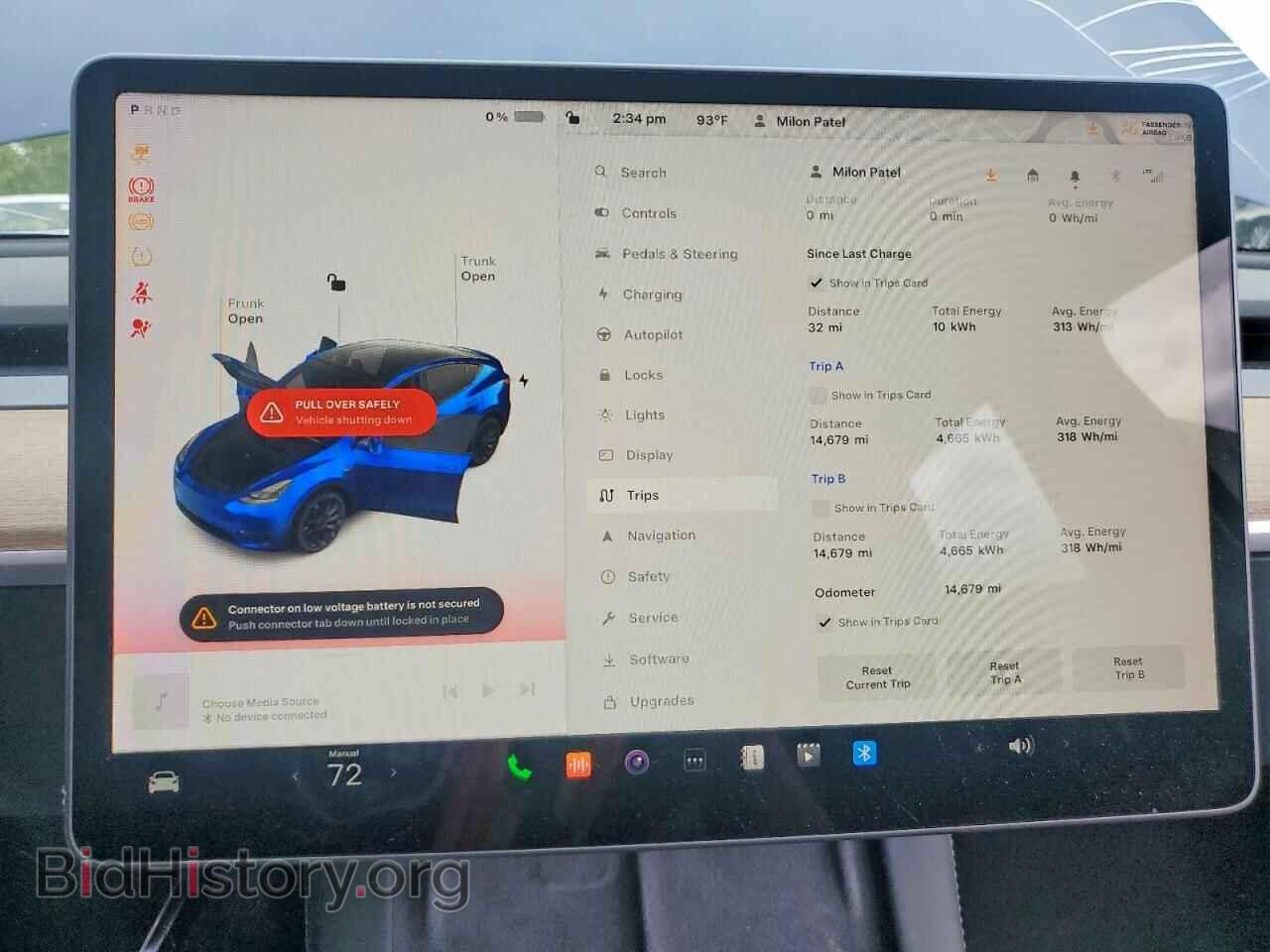 2022 TESLA MODEL Y - VIN: 7SAYGDEF7NF514054 - Фото 9