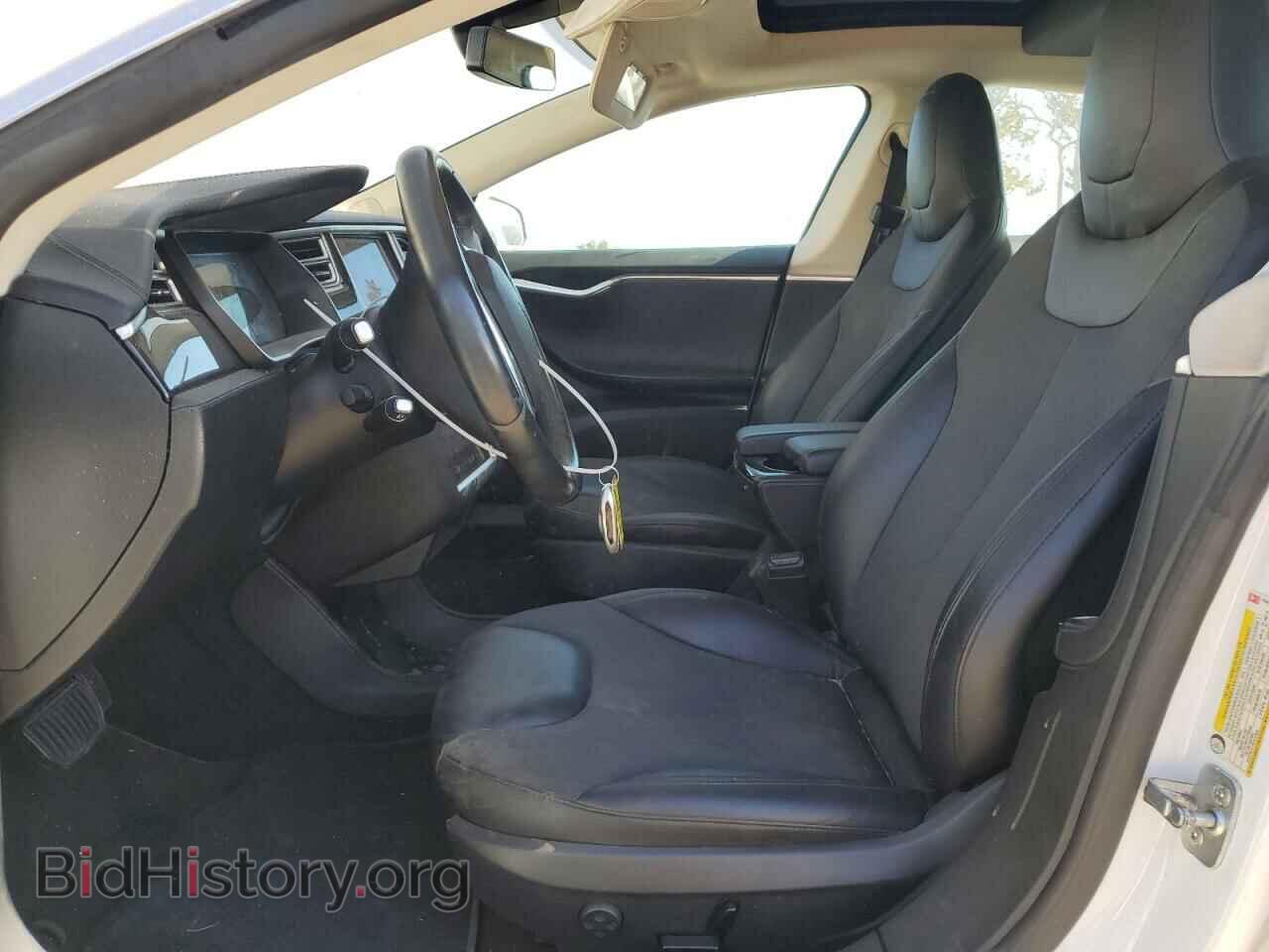 2014 TESLA MODEL S - VIN: 5YJSA1H17EFP66695 - Фото 7