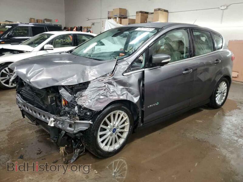 2013 Ford CMAX C-Max SEL (VIN 1FADP5BU3DL515739) — фото 1 из 13, Copart, повреждение: передняя часть