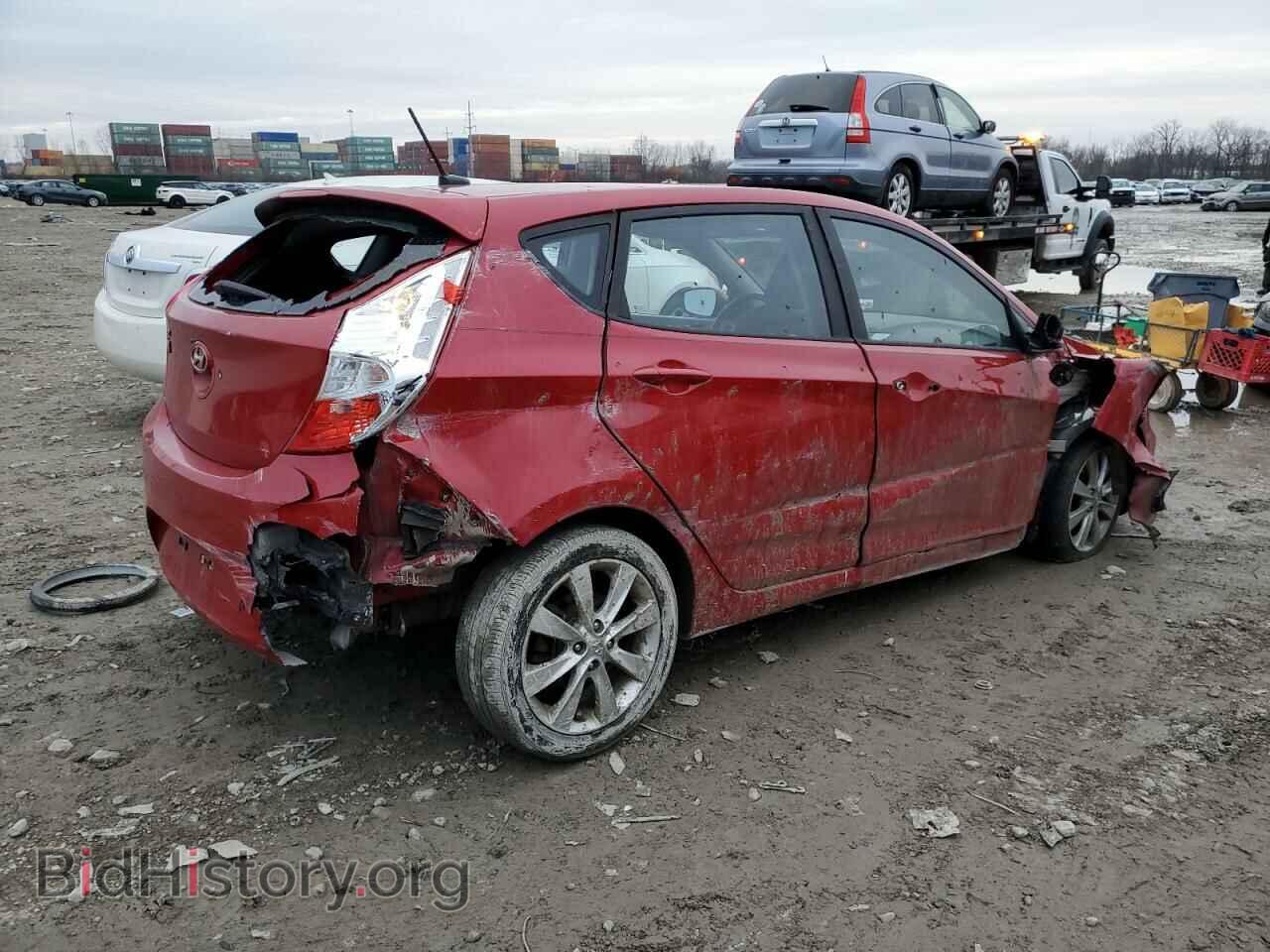 2013 HYUNDAI ACCENT - VIN: KMHCU5AEXDU079762 - Фото 3