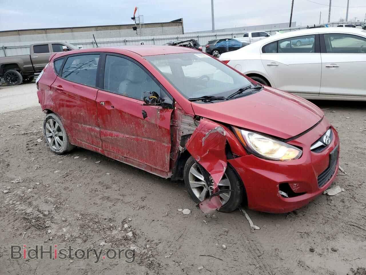 2013 HYUNDAI ACCENT - VIN: KMHCU5AEXDU079762 - Фото 4