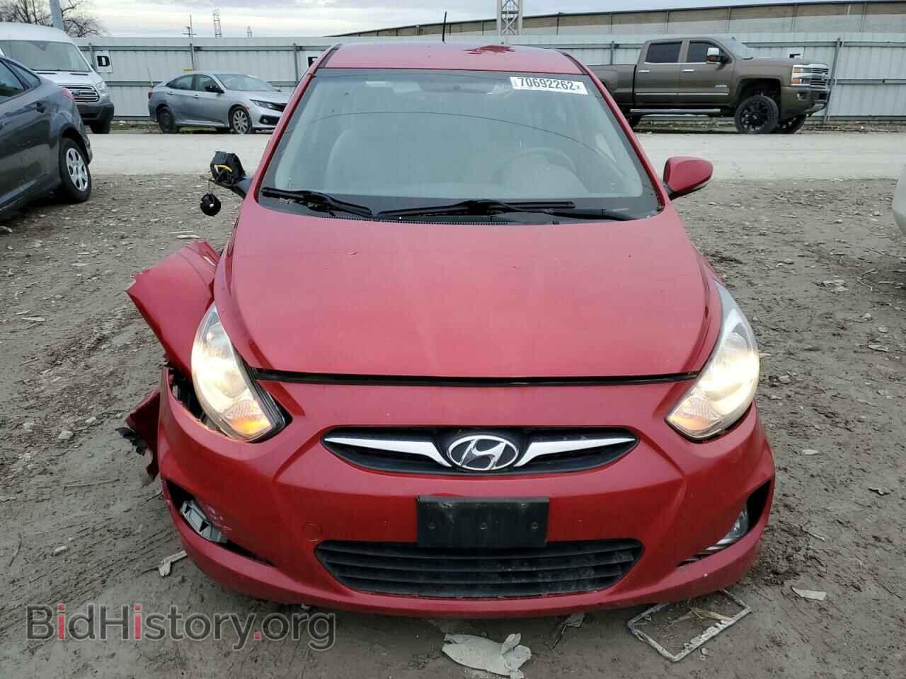 2013 HYUNDAI ACCENT - VIN: KMHCU5AEXDU079762 - Фото 5