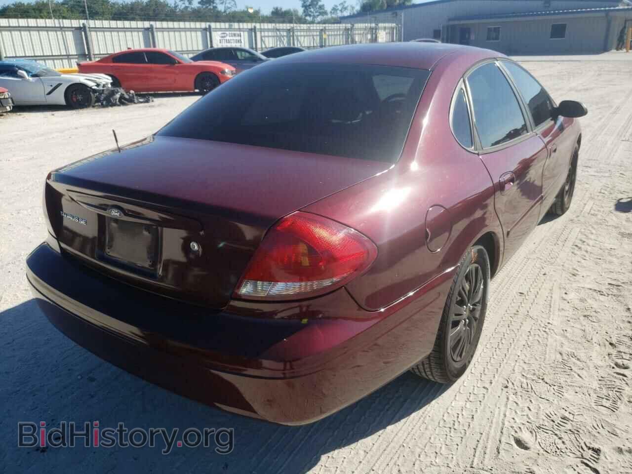 2007 FORD TAURUS - VIN: 1FAFP53U37A208904 - Фото 4