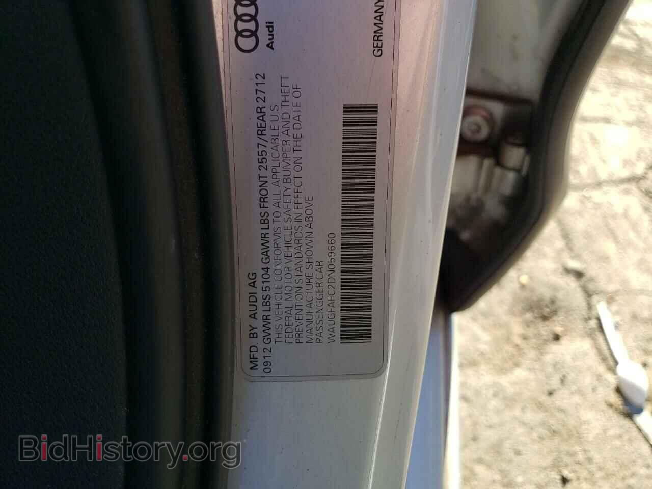 2013 AUDI A6 - VIN: WAUGFAFC2DN059660 - Photo 13