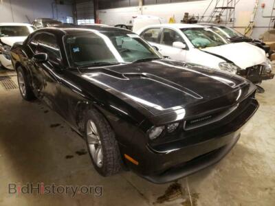 2012 Dodge CHALLENGER, black — VIN 2C3CDYAGXCH214283, Copart
