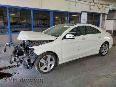 2017 Mercedes-Benz CLA-CLASS 250, белый — VIN WDDSJ4EB4HN463271, Copart