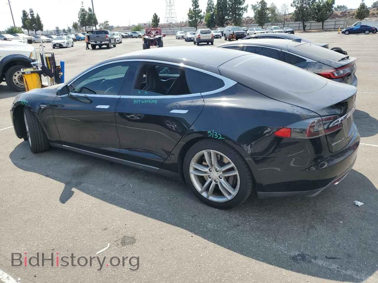 2014 TESLA MODEL S - VIN: 5YJSA1H1XEFP48711 - Фото 2
