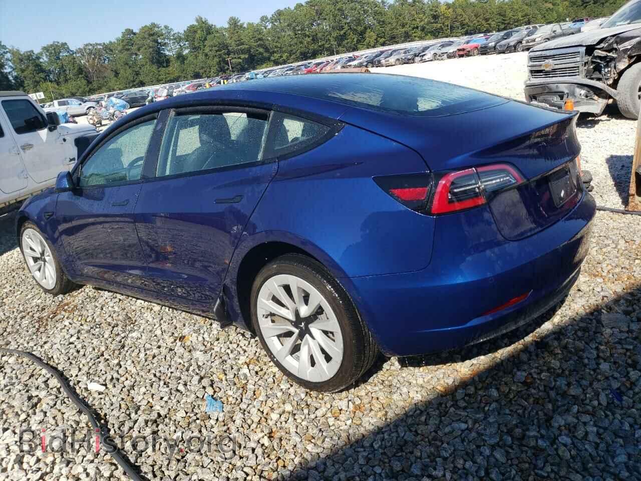 2022 TESLA MODEL 3 - VIN: 5YJ3E1EA0NF371609 - Фото 2