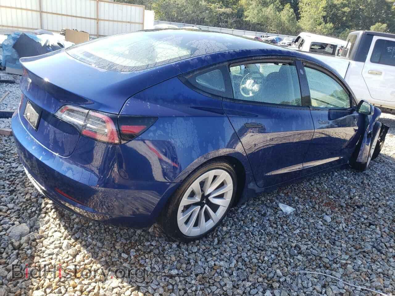 2022 TESLA MODEL 3 - VIN: 5YJ3E1EA0NF371609 - Фото 3