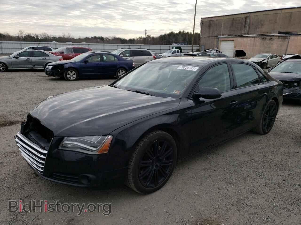 2014 AUDI A8 - VIN: WAURMAFD1EN001743 - Фото 2