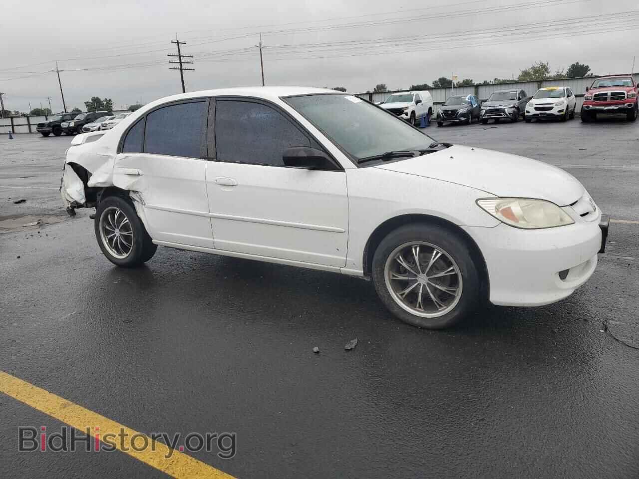 2005 HONDA CIVIC - VIN: JHMES16575S002668 - Фото 4