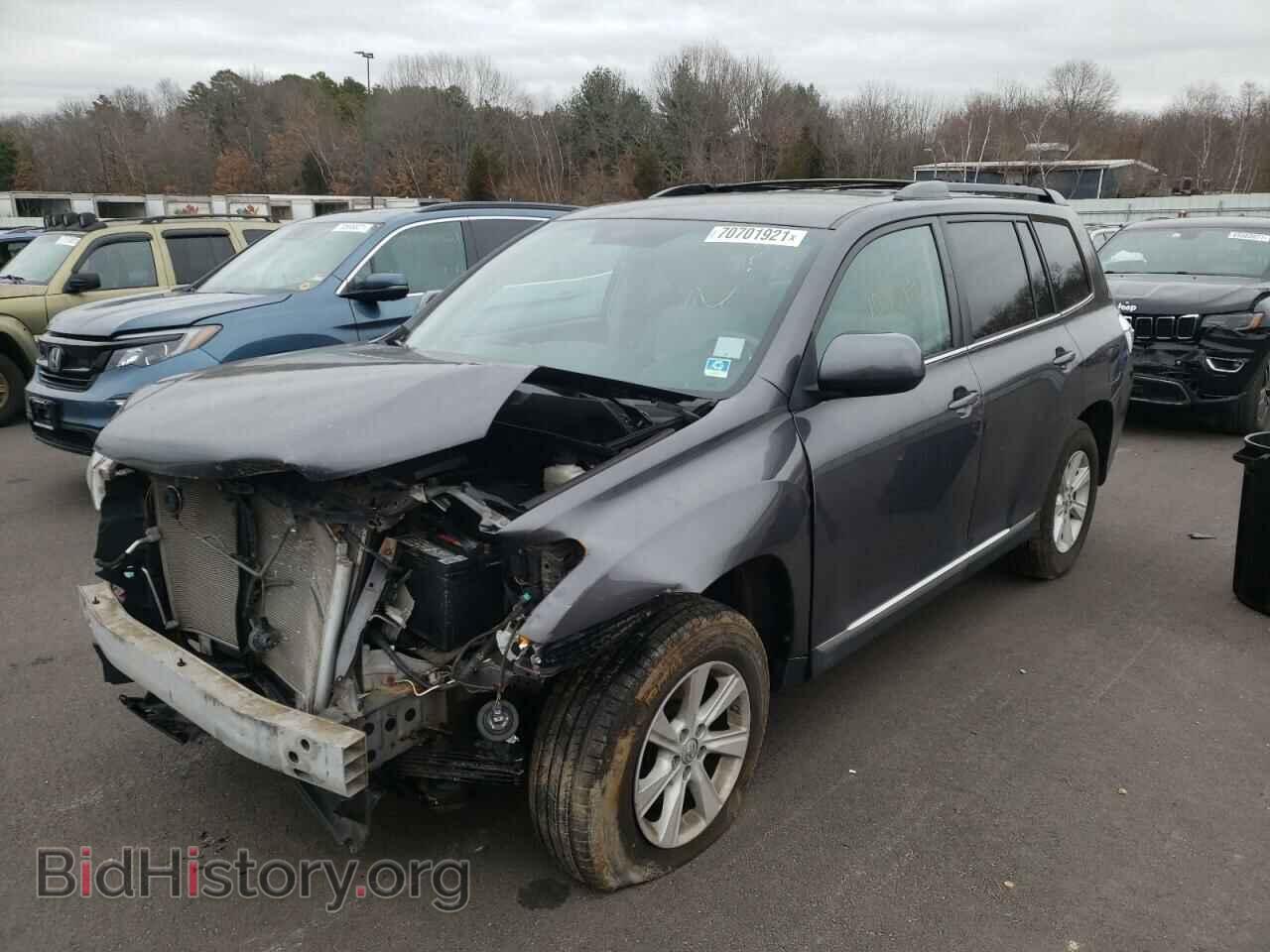 2012 TOYOTA HIGHLANDER - VIN: 5TDBK3EH3CS165299 - Фото 2
