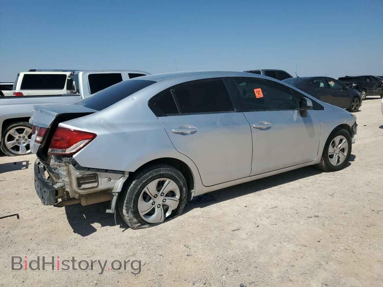 2013 HONDA CIVIC - VIN: 2HGFB2F50DH548070 - Фото 3