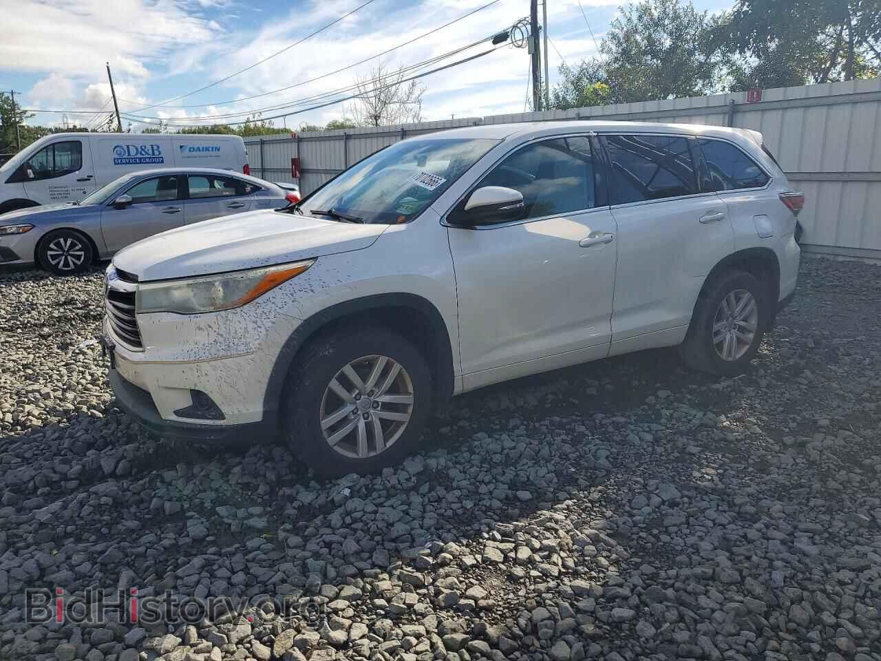 Фотография 5TDBKRFH8FS109445 - TOYOTA HIGHLANDER 2015