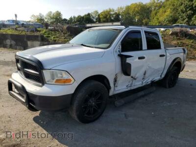 2012 Dodge RAM 1500 ST, белый — VIN 1C6RD7KPXCS232913, Copart
