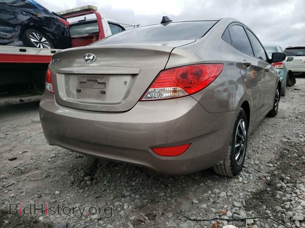 2013 HYUNDAI ACCENT - VIN: KMHCT4AEXDU312505 - Фото 4