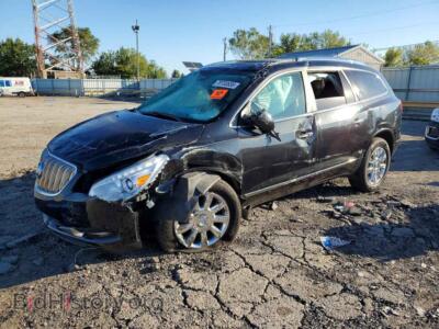 2014 Buick ENCLAVE, черный — VIN 5GAKRBKD4EJ123555, Copart