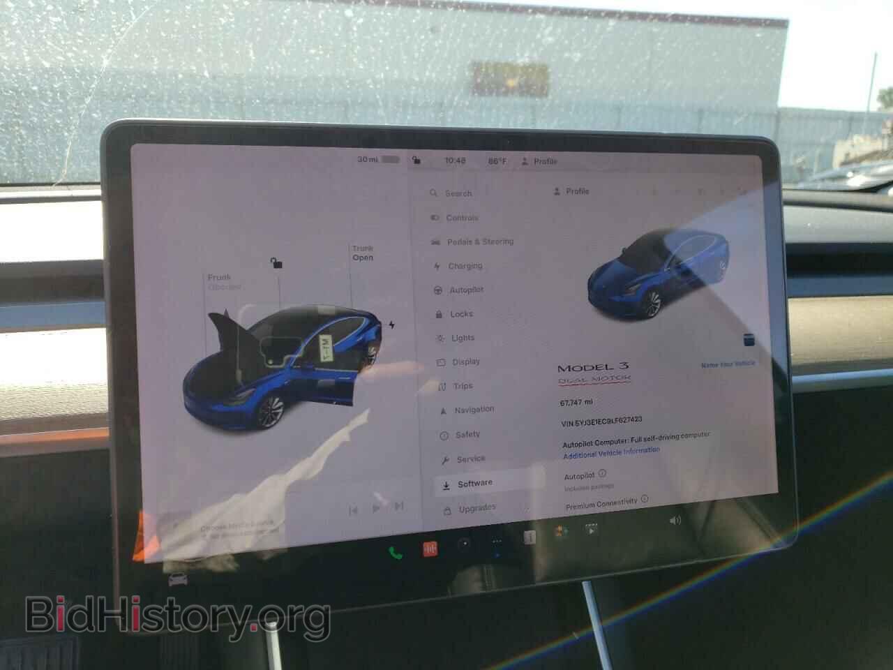 2020 TESLA MODEL 3 - VIN: 5YJ3E1EC9LF627423 - Фото 9