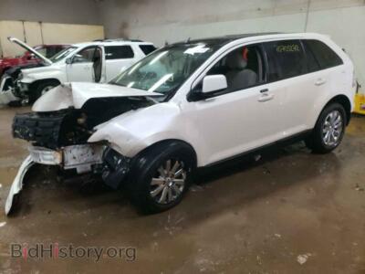 2010 Ford EDGE Edge SEL, white — VIN 2FMDK3JC8ABA15962, Copart