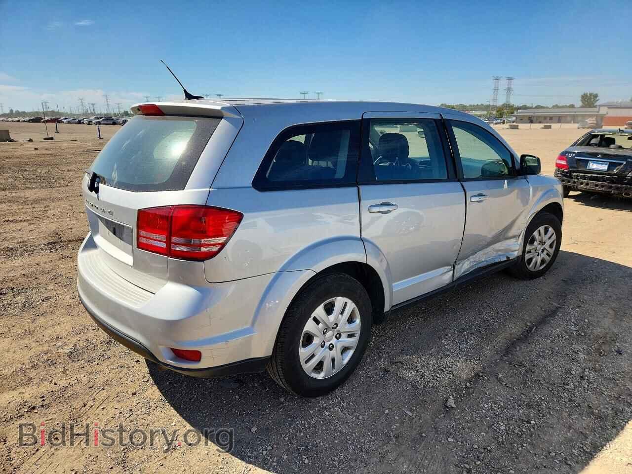 2014 DODGE JOURNEY - VIN: 3C4PDCAB3ET283783 - Фото 3