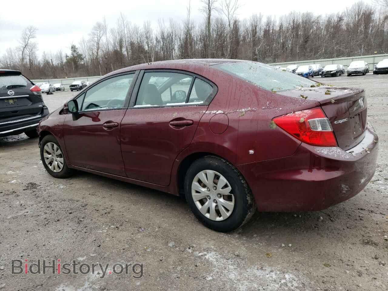 2012 HONDA CIVIC - VIN: 2HGFB2F52CH592442 - Фото 2
