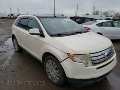 2008 Ford EDGE Edge Limit, белый — VIN 2FMDK39C08BB07940, Copart