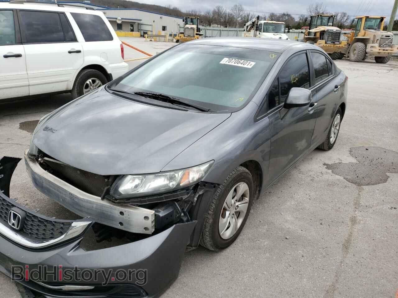 2013 HONDA CIVIC - VIN: 19XFB2F59DE017279 - Фото 2