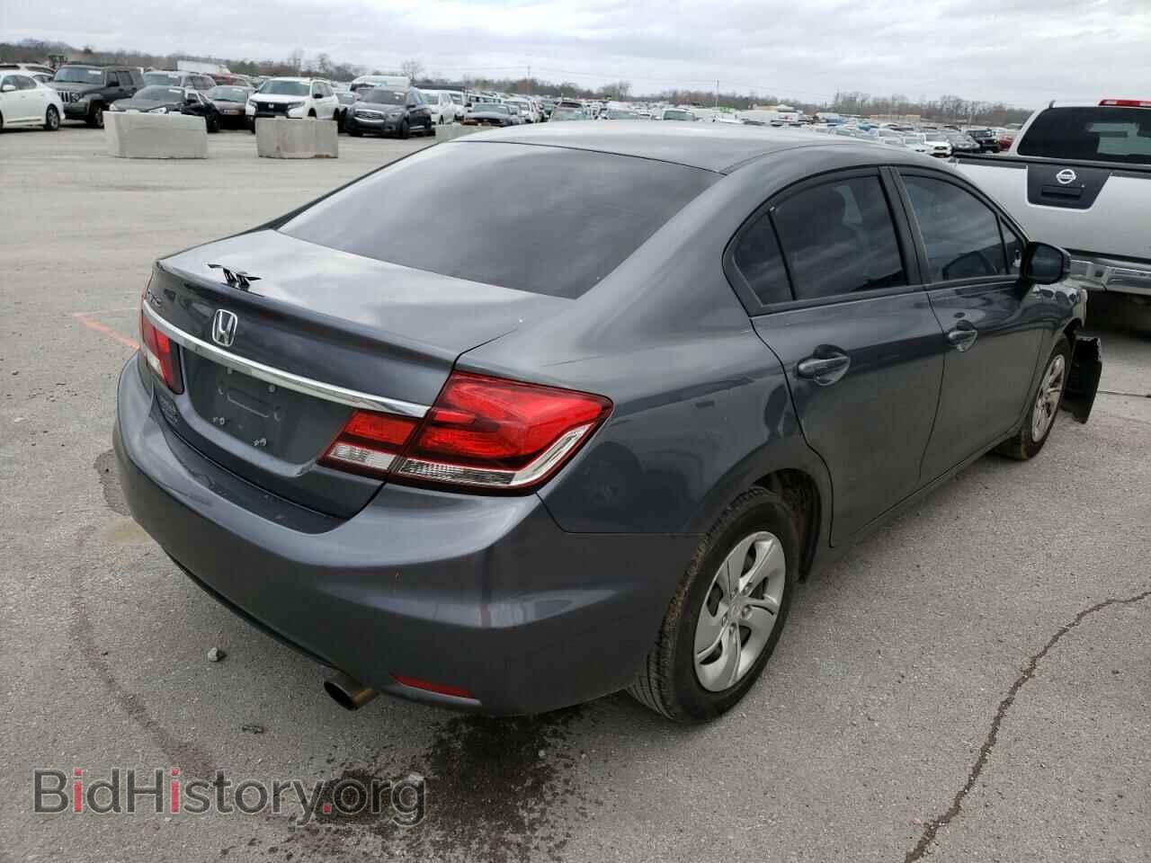 2013 HONDA CIVIC - VIN: 19XFB2F59DE017279 - Фото 4