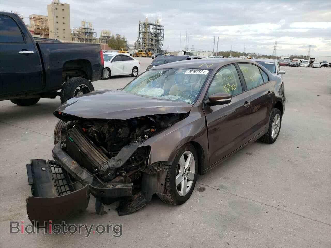 2011 VOLKSWAGEN JETTA - VIN: 3VWLL7AJ8BM077782 - Фото 2