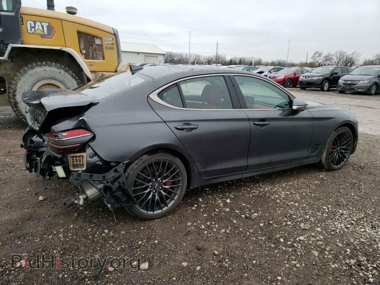 2022 GENESIS G70 LAUNCH - VIN: KMTG14TE3NU082382 - Фото 3