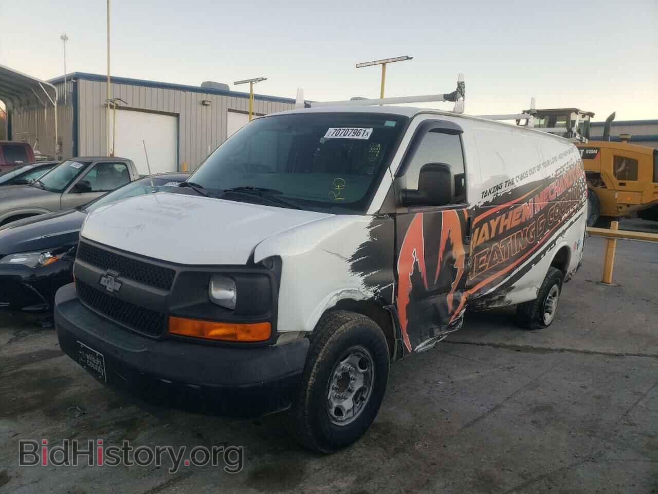 2015 CHEVROLET EXPRESS - VIN: 1GCWGFCF8F1114050 - Фото 2