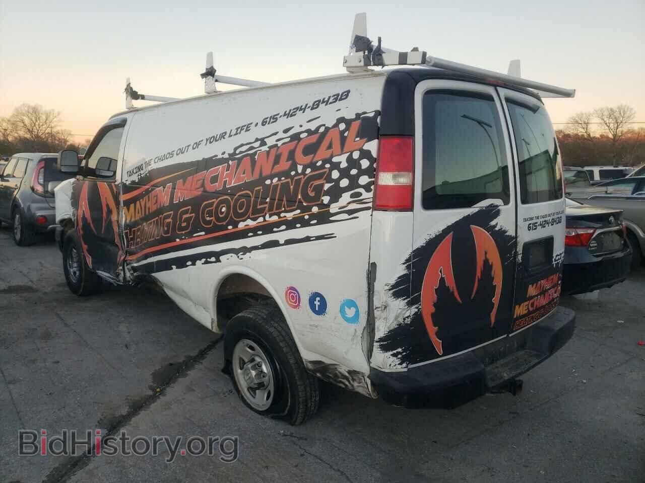2015 CHEVROLET EXPRESS - VIN: 1GCWGFCF8F1114050 - Фото 3