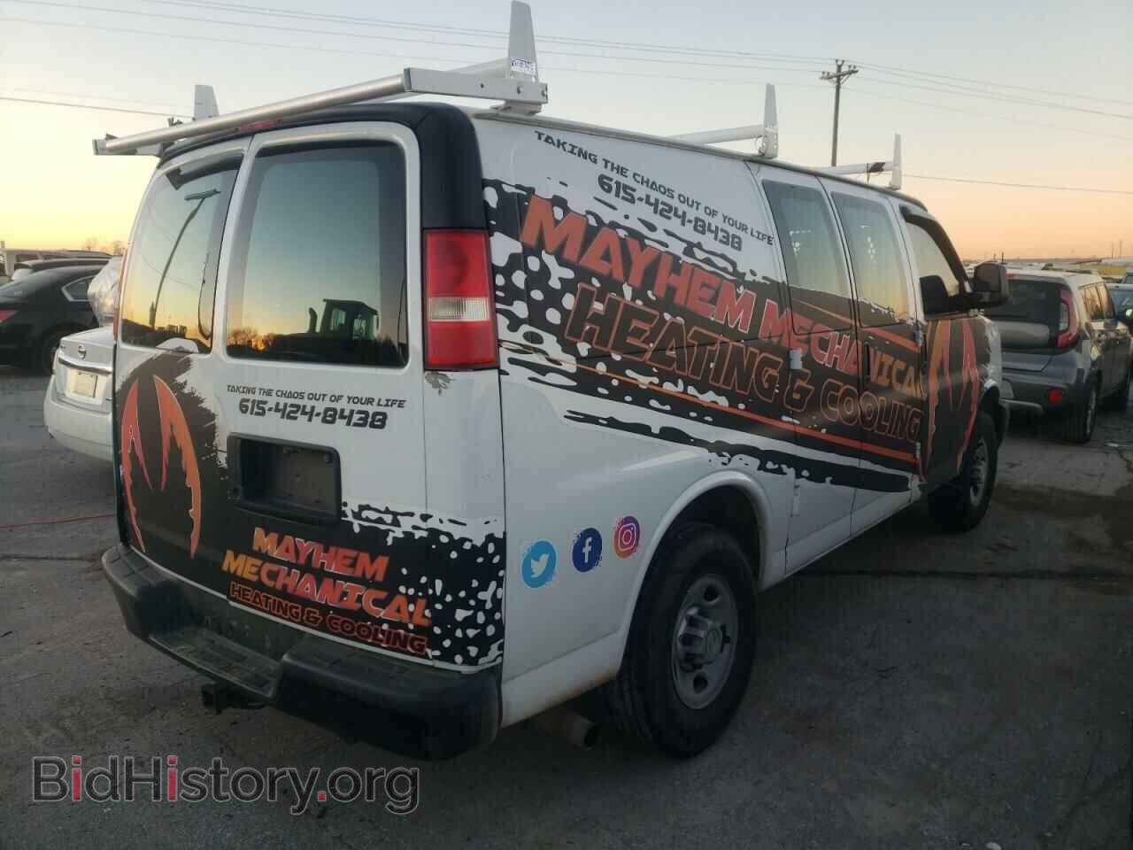 2015 CHEVROLET EXPRESS - VIN: 1GCWGFCF8F1114050 - Фото 4