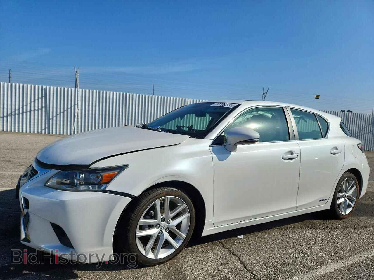 Фотография JTHKD5BH2H2286333 - LEXUS CT 200 2017