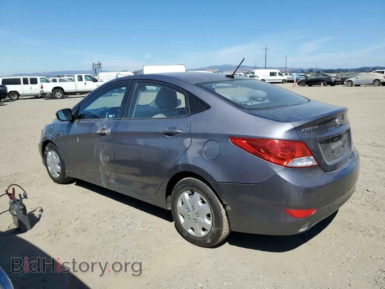 2013 HYUNDAI ACCENT - VIN: KMHCT4AEXDU555957 - Фото 2