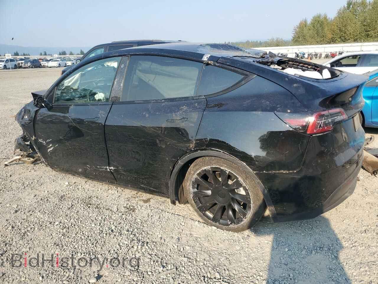 2022 TESLA MODEL Y - VIN: 7SAYGDEE1NF340182 - Фото 2