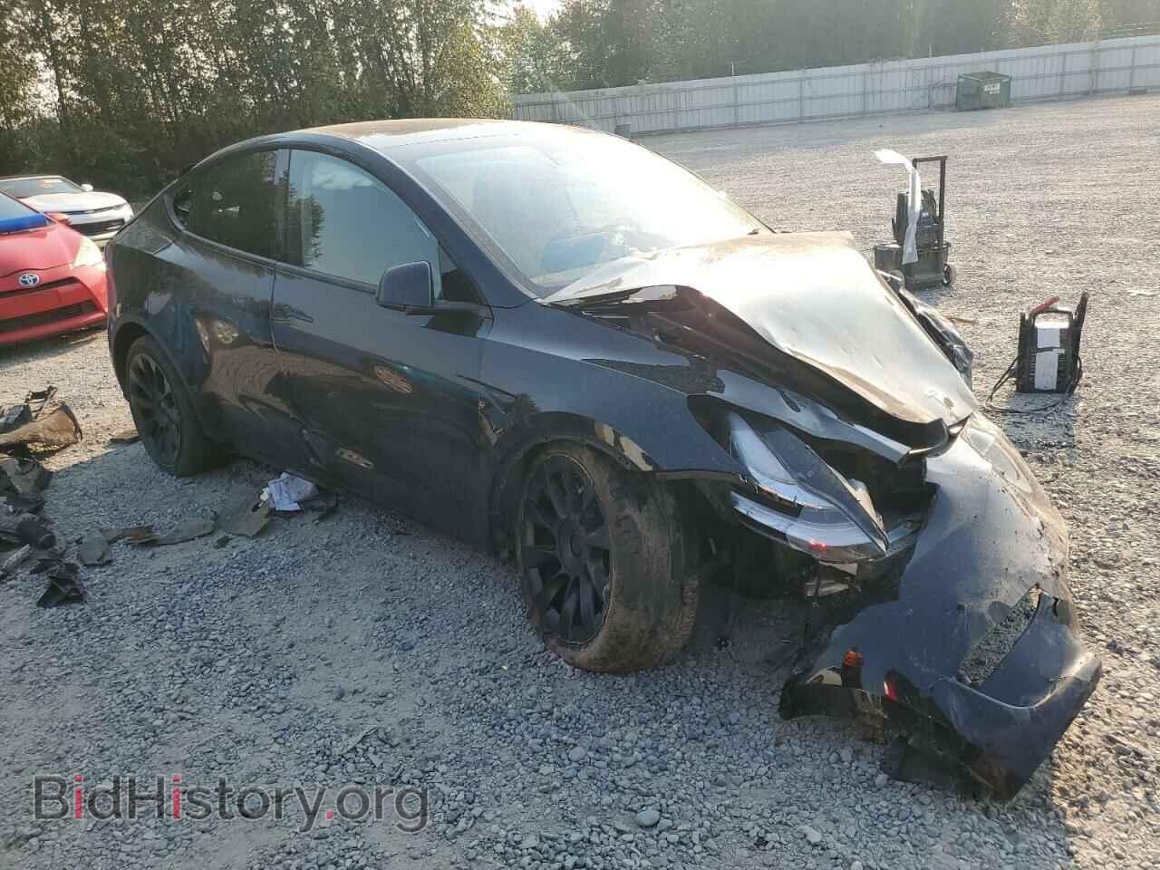 2022 TESLA MODEL Y - VIN: 7SAYGDEE1NF340182 - Фото 4