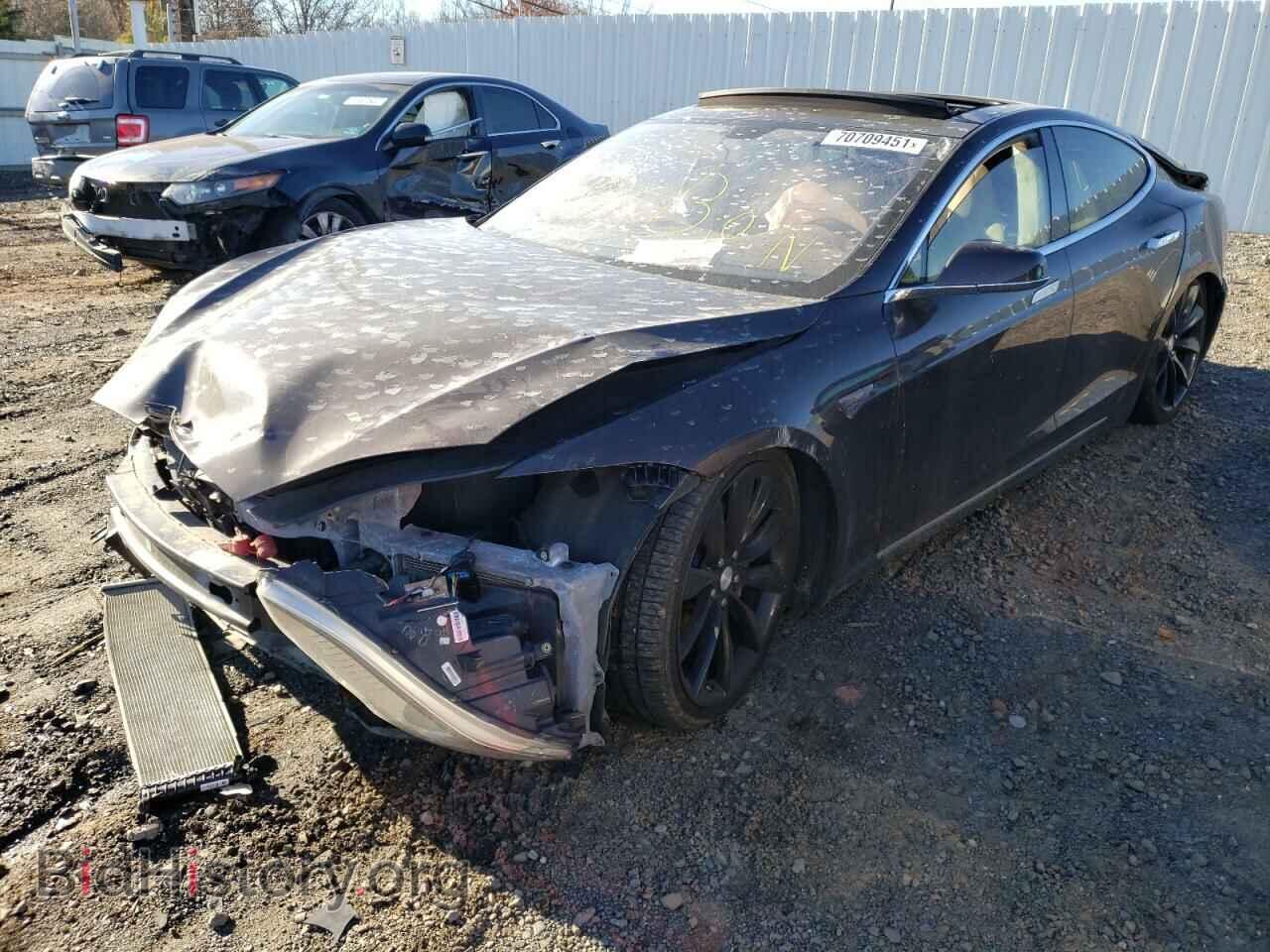 2012 TESLA MODEL S - VIN: 5YJSA1DP9CFP01340 - Фото 2