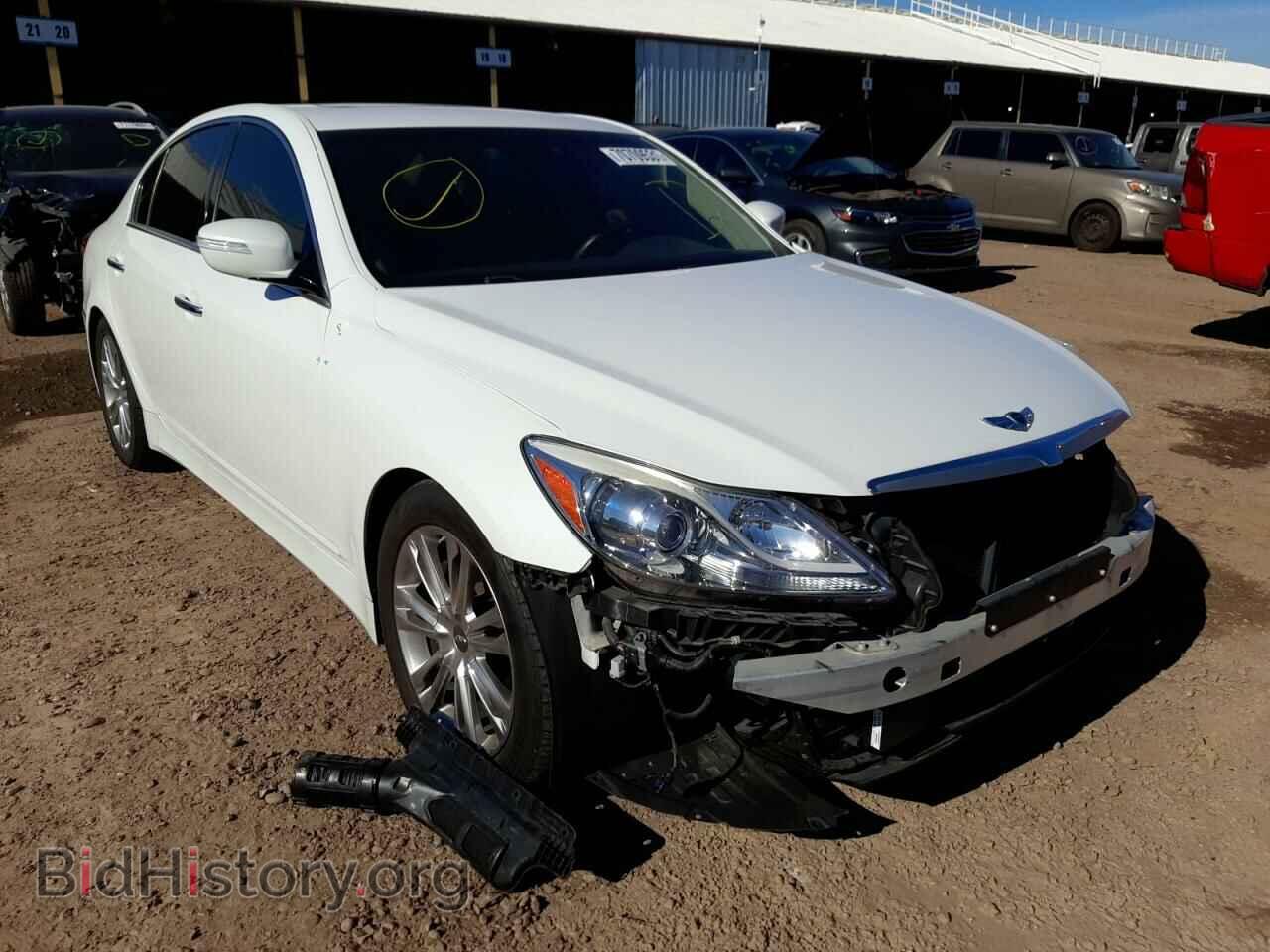 Photo KMHGC4DD3CU185745 - HYUNDAI GENESIS 2012