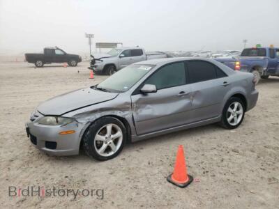 2007 Mazda 6 6 I, серый — VIN 1YVHP80C475M40494, Copart